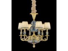 Lampadario in rame&nbsp;P28088-6 FABRIC - GOLDSURE