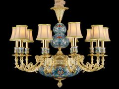 Lampadario in rame&nbsp;P28088A-10 - GOLDSURE