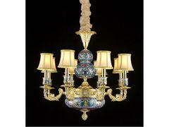 Lampadario in rame&nbsp;P28088A-8 - GOLDSURE