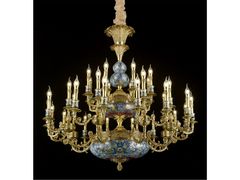 Lampadario in rame&nbsp;P28089-24+8 - GOLDSURE