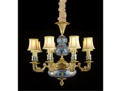 Lampadario in rame&nbsp;P28089A-8 - GOLDSURE