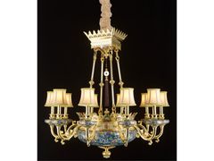 Lampadario in rame&nbsp;P28090-10 - GOLDSURE