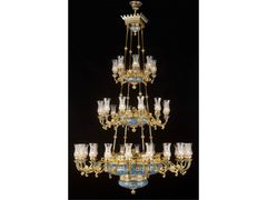 Lampadario in rame&nbsp;P28090A-20+12+8 - GOLDSURE