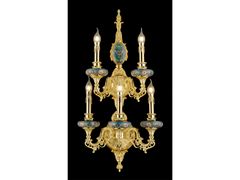 Lampada da parete in metallo&nbsp;W28086-3+2 - GOLDSURE