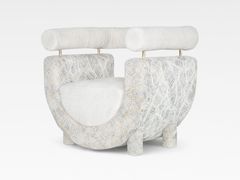 Poltroncina in velluto con braccioli&nbsp;MEL - GREEN APPLE - INTERNATIONAL TRADING