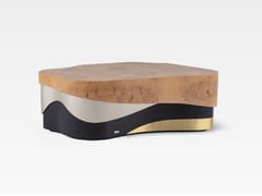 Tavolino in legno impiallacciato&nbsp;SISTELO - GREEN APPLE - INTERNATIONAL TRADING