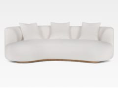 Divano curvo in tessuto&nbsp;TWINS - GREEN APPLE - INTERNATIONAL TRADING