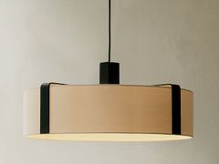 Lampada a sospensione in alluminio e tessuto&nbsp;OKOLO - GRUPA STUDIO