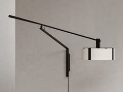 Lampada da parete in alluminio e tessuto&nbsp;OKOLO - GRUPA STUDIO