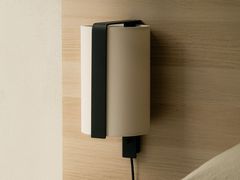 Lampada da parete in alluminio e tessuto&nbsp;OKOLO - GRUPA STUDIO