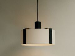 Lampada a sospensione in alluminio e tessuto&nbsp;OKOLO - GRUPA STUDIO