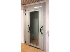 Porta d'ingresso in alluminio con controllo accessi&nbsp;SOLORIT - GUNNEBO ITALIA ENTRANCE CONTROL