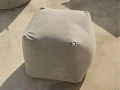 POUF DA GIARDINO QUADRATO SFODERABILE IN TESSUTO TECNICO&nbsp;SHAGGY - DISTRIBUYEN ECOMMERCE GROUP