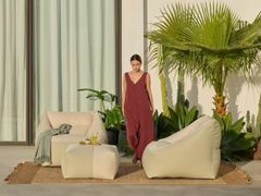 Poltrona da giardino sfoderabile in tessuto&nbsp;WIND - DISTRIBUYEN ECOMMERCE GROUP