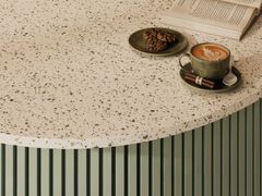 Superficie tridimensionale in Solid Surface&nbsp;HIMACS TERRAZZO - HIMACS