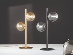 Lampada da tavolo a LED in vetro soffiato e metallo HONEY | Lampada da tavolo - F.A.N. EUROPE LIGHTING