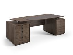 Scrivania direzionale in legno con cassetti&nbsp;CONNECT - HUCA HABITAT