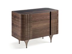 Comodino rettangolare in legno con cassetti&nbsp;LEGACY - HUCA HABITAT