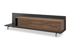 Mobile TV in legno con cassetti&nbsp;LINK - HUCA HABITAT