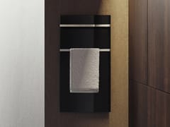 Scaldasalviette in vetro&nbsp;ONYX S 2M B - HYBRO TECHNOLOGIES