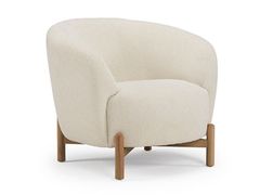 Poltrona in tessuto con braccioli&nbsp;GLOVER - H FURNITURE