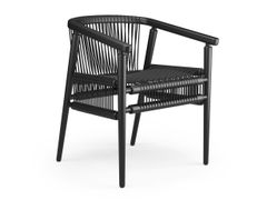 Sedia in rovere con braccioli&nbsp;LOOM - H FURNITURE