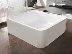 Vasca da bagno quadrata centro stanza in acrilico ERGO+ - HOESCH DESIGN
