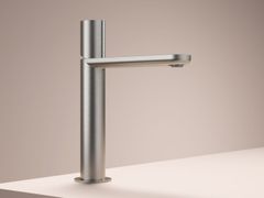 Miscelatore per lavabo da piano monocomando in acciaio inox&nbsp;GENT GT003M - HOTBATH