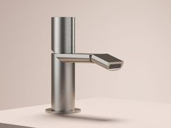 Miscelatore per bidet da piano in acciaio inox con bocca orientabile&nbsp;GENT GT018 - HOTBATH