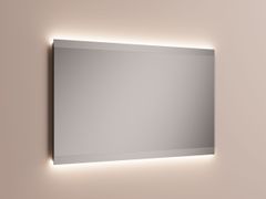 Specchio bagno rettangolare con illuminazione integrata da parete&nbsp;GENT MIR100 - HOTBATH
