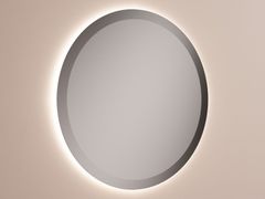 Specchio bagno rotondo con illuminazione integrata da parete&nbsp;GENT MIR90 - HOTBATH