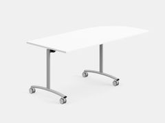 Tavolo da riunione con piano a ribalta con ruote&nbsp;ARCHIMEDE VD - IBEBI