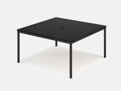TAVOLO DA RIUNIONE AD ALTEZZA REGOLABILE IN HPL&nbsp;ORFEO Q - IBEBI