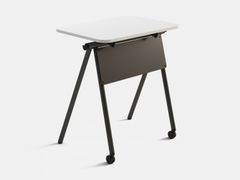 BANCO PIEGHEVOLE IN ACCIAIO E LEGNO CON RUOTE&nbsp;RYO - IBEBI