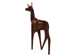 Mobile da ingresso a terra in acciaio Corten�&nbsp;CALLISTO - IBRIDE