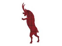 Libreria autoportante a giorno in HPL&nbsp;FAUSTO - IBRIDE