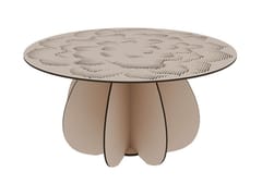 Tavolino rotondo da caff� in HPL&nbsp;GARDENIA - IBRIDE