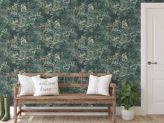 Carta da parati con motivi floreali&nbsp;GOYA - ICH