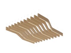 BAFFLE ACUSTICI IN PLASTICA RICICLATA A SOSPENSIONE&nbsp;LIBRA - IMPACT ACOUSTIC