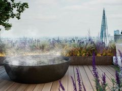 Vasca termale rotonda per esterni &nbsp;Alveus PYTHOS - INDALO PISCINE