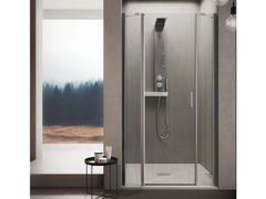 Porta a battente con due elementi fissi per nicchia&nbsp;CLAIRE DESIGN - INDA�