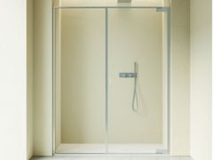 Box doccia a nicchia con porta pivotante&nbsp;INDISSIMA - INDA�