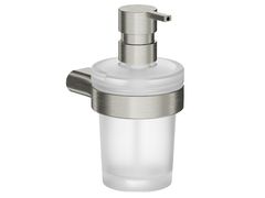 Dispenser sapone da parete in vetro satinato&nbsp;MITO - INDA�