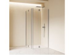 Porta a soffietto per angolo&nbsp;PRAIA DESIGN - INDA�