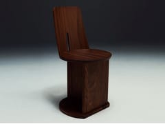Sedia in legno massello INTERSECTION | Sedia - LA MANUFACTURE