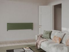 Radiatore d'arredo orizzontale in acciaio con elementi a tubi ellittici&nbsp;ELLIPSIS 30_H 2 ORIZZONTALE - IRSAP