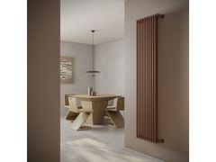 Radiatore d'arredo verticale in acciaio con elementi a tubi ellittici&nbsp;ELLIPSIS 30_V 2 VERTICALE - IRSAP