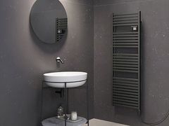 Radiatore d'arredo elettrico in acciaio&nbsp;QUADR� E-CENTRAL - IRSAP