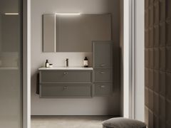 Mobile lavabo sospeso con lavabo integrato&nbsp;PROVENCE 08 - IDEAGROUP