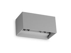 Applique per esterno a LED in alluminio verniciato a polvere&nbsp;ATOM AP D20 3000K - IDEAL LUX